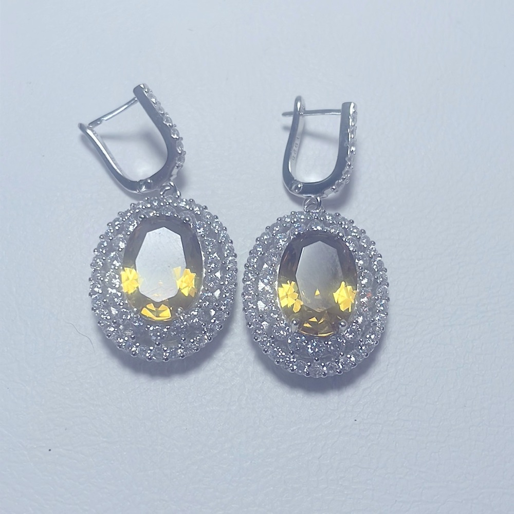 Sultanite Dangle Earrings